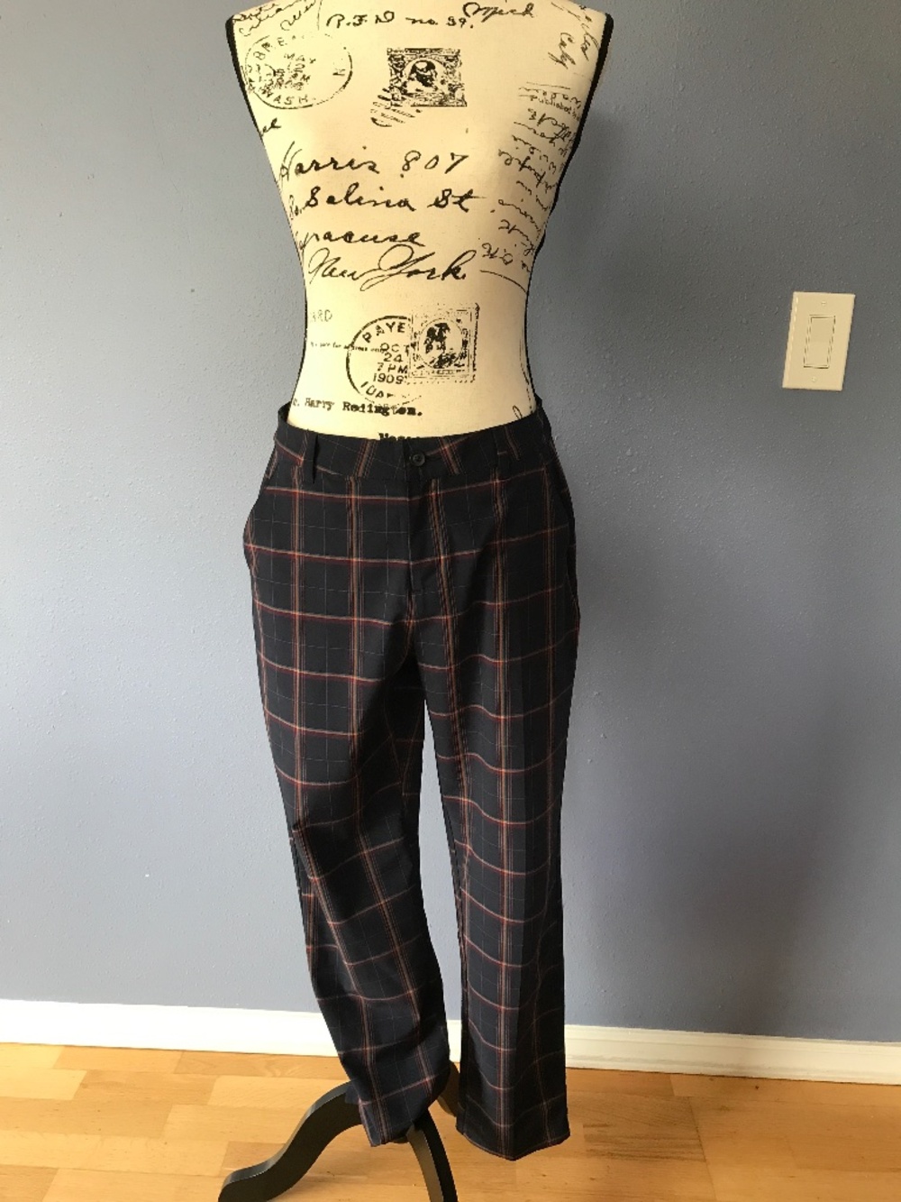 Plaid Golf Pants Walter Hagen size 6